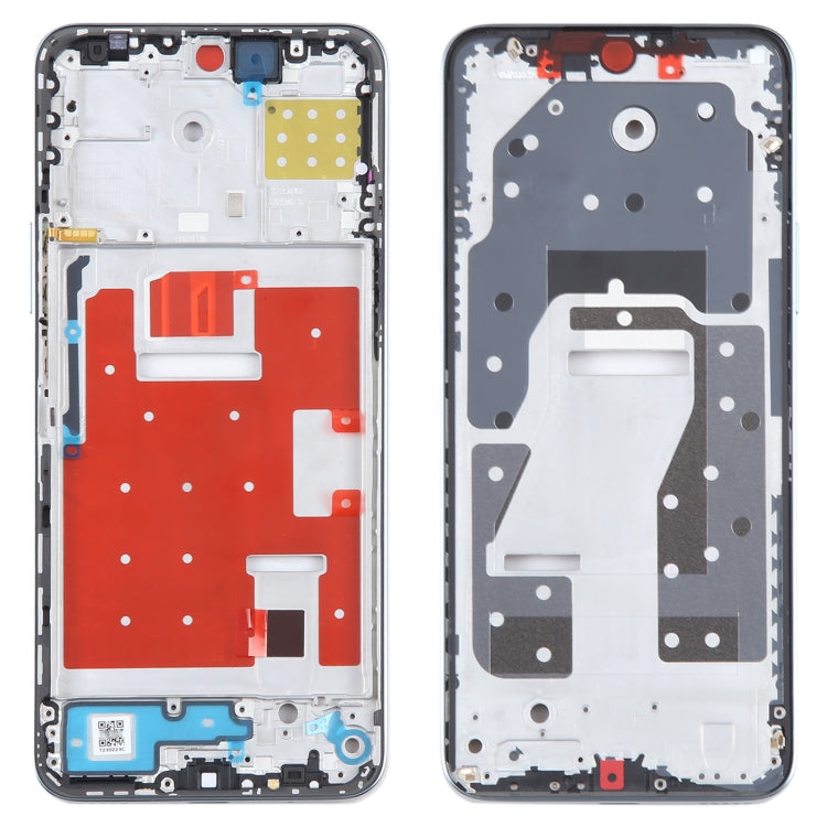 For Honor X8a Front Housing LCD Frame Bezel Plate(Green) by buy2fix