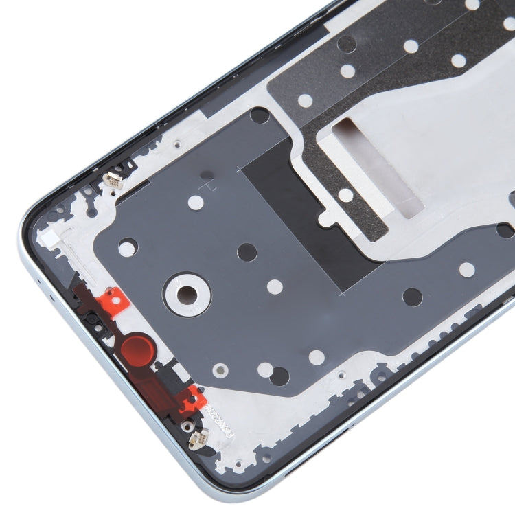 For Honor X8a Front Housing LCD Frame Bezel Plate(Green) by buy2fix