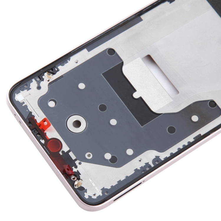 For Honor X8a Front Housing LCD Frame Bezel Plate(Gold) by buy2fix