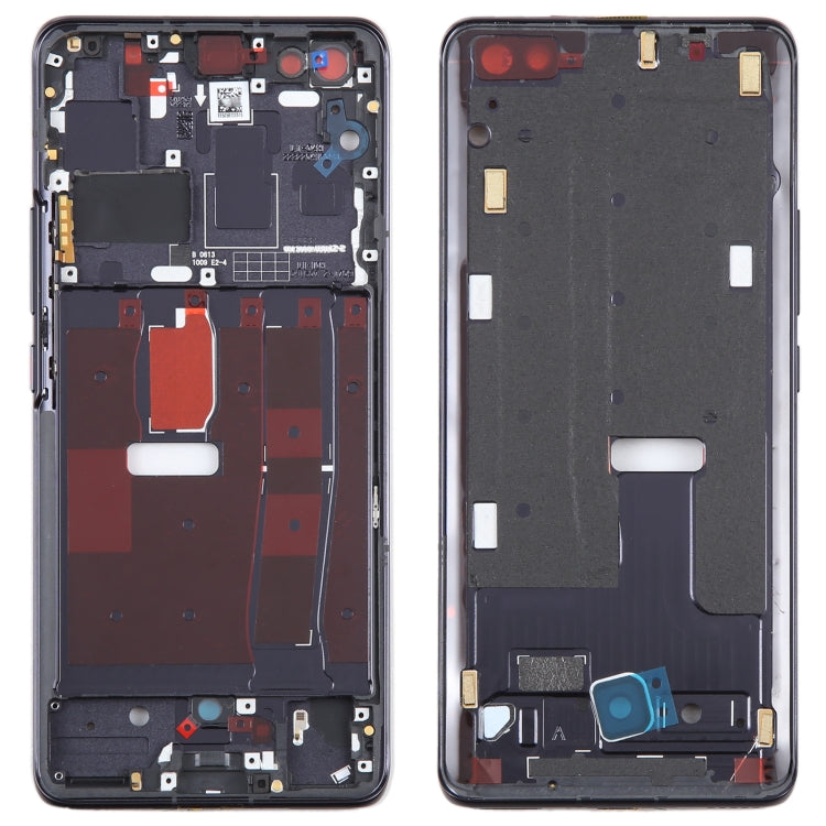 For Huawei nova 7 Pro Front Housing LCD Frame Bezel Plate(Black) by buy2fix
