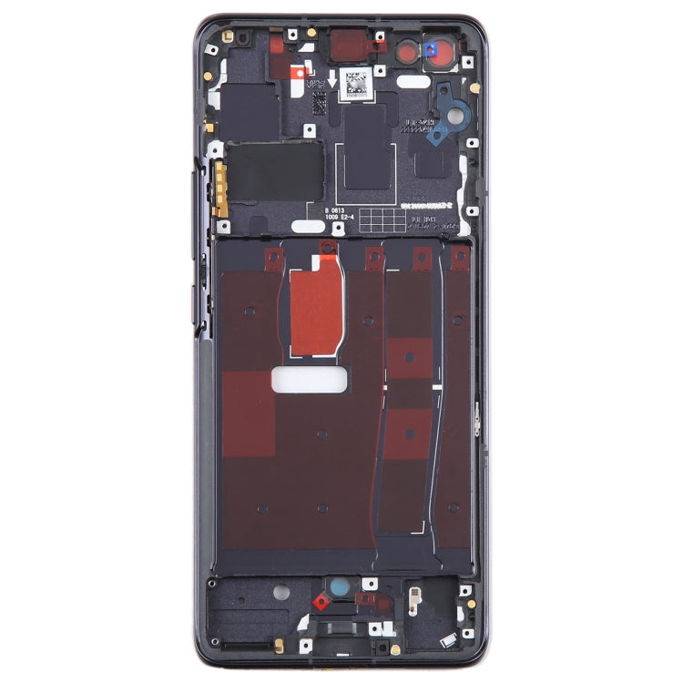 For Huawei nova 7 Pro Front Housing LCD Frame Bezel Plate(Black) by buy2fix