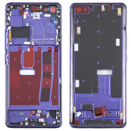 For Huawei nova 7 Pro Front Housing LCD Frame Bezel Plate(Purple) by buy2fix