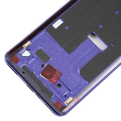 For Huawei nova 7 Pro Front Housing LCD Frame Bezel Plate(Purple) by buy2fix