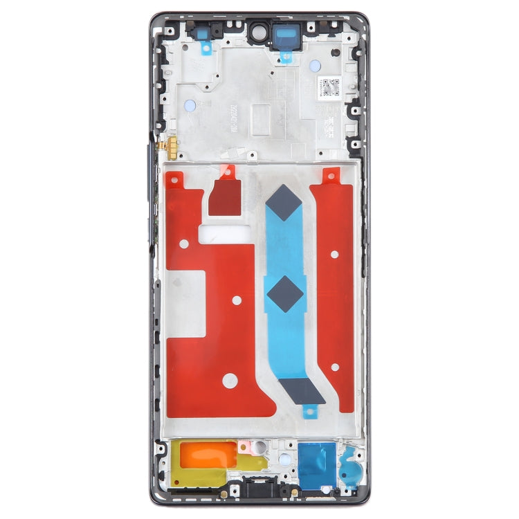 For Honor 60 SE Front Housing LCD Frame Bezel Plate(Black) by buy2fix