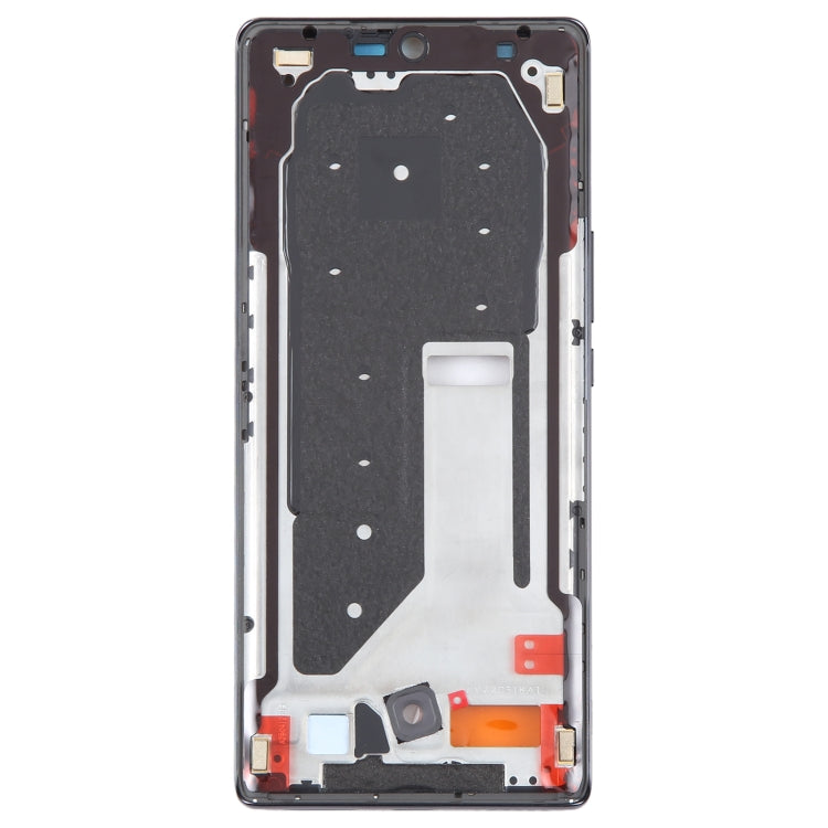 For Honor 60 SE Front Housing LCD Frame Bezel Plate(Black) by buy2fix
