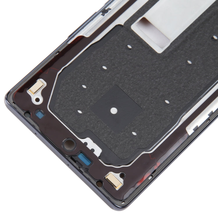 For Honor 60 SE Front Housing LCD Frame Bezel Plate(Black) by buy2fix