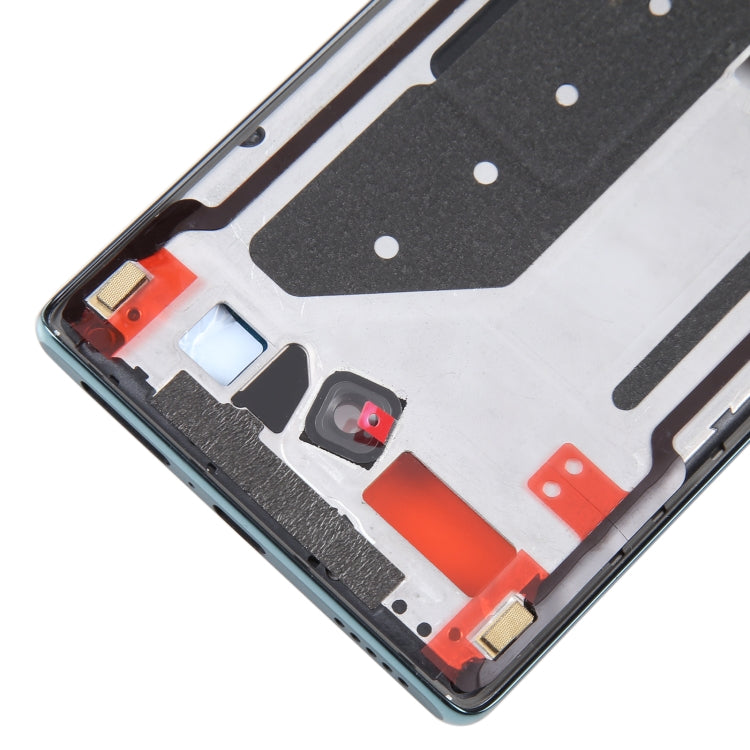 For Honor 60 SE Front Housing LCD Frame Bezel Plate(Green) by buy2fix