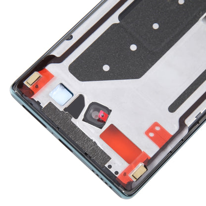 For Honor 60 SE Front Housing LCD Frame Bezel Plate(Green) by buy2fix