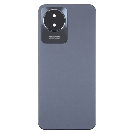 For vivo Y02 Original Battery Back Cover with Camera Lens Cover(Black) by buy2fix