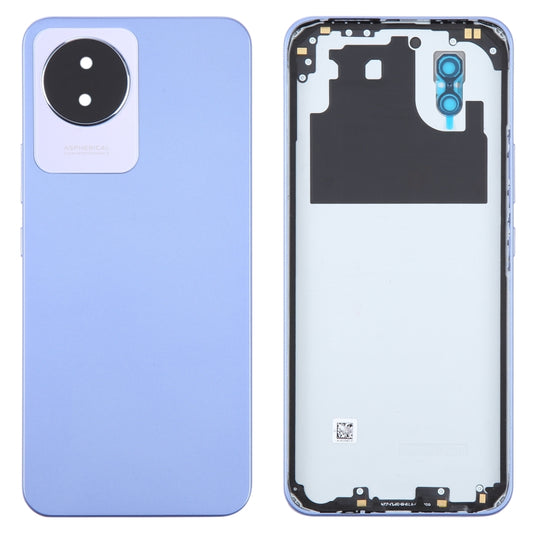 For vivo Y02 Original Battery Back Cover with Camera Lens Cover(Blue) by buy2fix