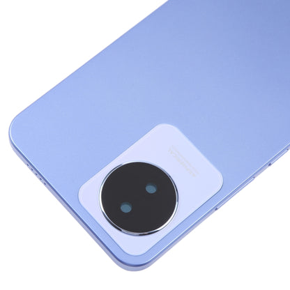 For vivo Y02 Original Battery Back Cover with Camera Lens Cover(Blue) by buy2fix