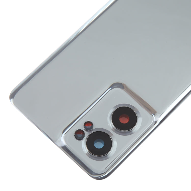 For OnePlus Nord CE 2 5G Original Battery Back Cover with Camera Lens Cover(Silver) - Back Cover by buy2fix | Online Shopping UK | buy2fix