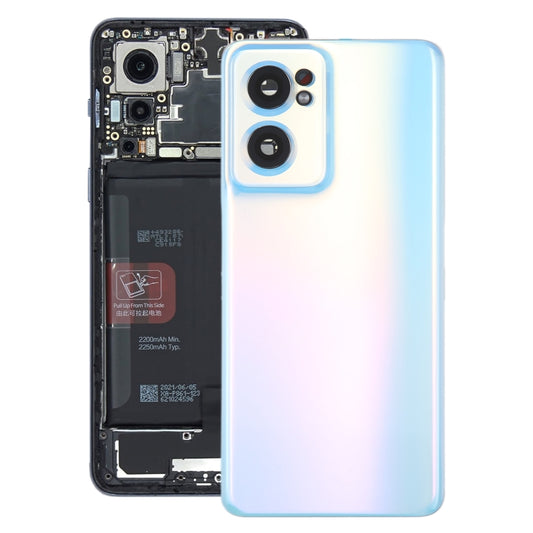 For OnePlus Nord CE 2 5G Original Battery Back Cover with Camera Lens Cover(Blue) - Back Cover by buy2fix | Online Shopping UK | buy2fix