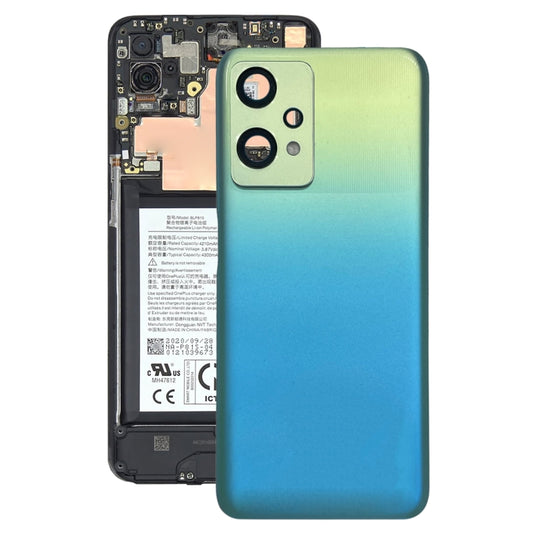 For OnePlus Nord CE 2 Lite 5G Original Battery Back Cover with Camera Lens Cover(Blue) - Back Cover by buy2fix | Online Shopping UK | buy2fix