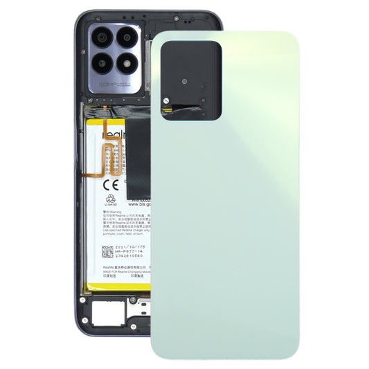 For Realme C35 Original Battery Back Cover(Green) by buy2fix
