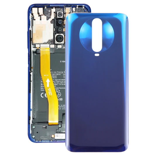 For Xiaomi Poco X2 OEM Glass Battery Back Cover(Blue) by buy2fix