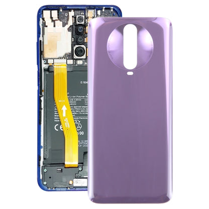 For Xiaomi Poco X2 OEM Glass Battery Back Cover(Purple) by buy2fix
