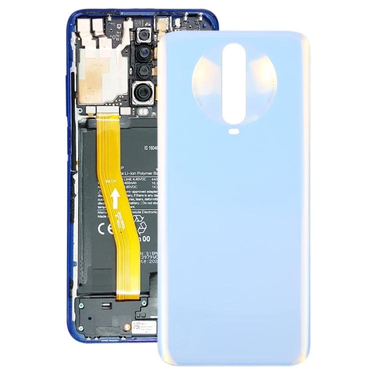 For Xiaomi Poco X2 OEM Glass Battery Back Cover(White) by buy2fix