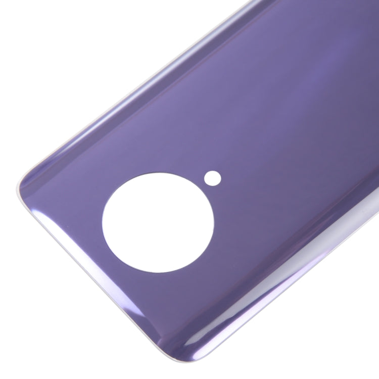 For Xiaomi Poco F2 Pro OEM Glass Battery Back Cover(Purple) by buy2fix