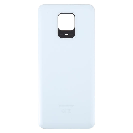 For Xiaomi Redmi Note 9 Pro Max OEM Glass Battery Back Cover(White) by buy2fix