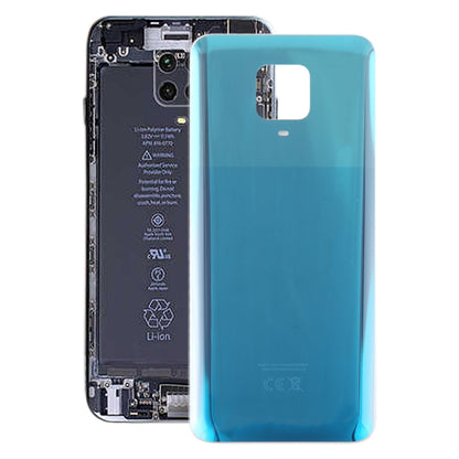 For Xiaomi Redmi Note 9 Pro OEM Glass Battery Back Cover(Green) by buy2fix