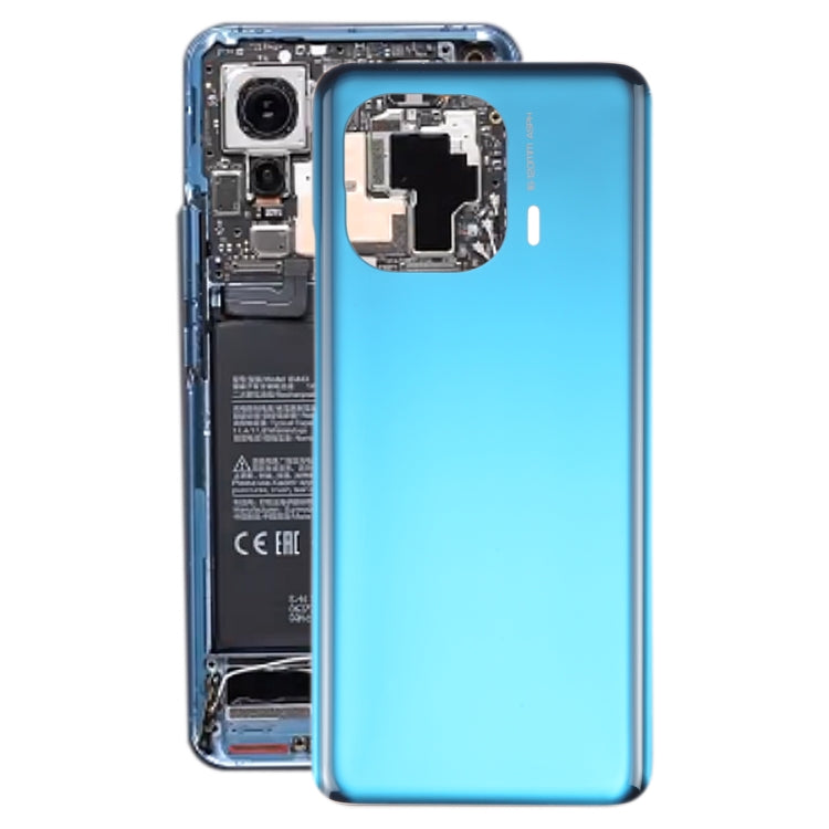 For Xiaomi Mi 11 Pro Battery Back Cover(Blue) by buy2fix