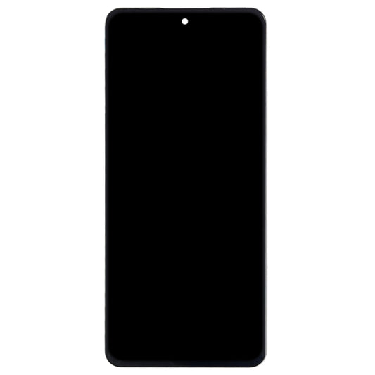 AMOLED Material LCD Screen for ZTE Axon 30 Pro 5G A2022 With Digitizer Full Assembly(Black) - For ZTE by buy2fix | Online Shopping UK | buy2fix