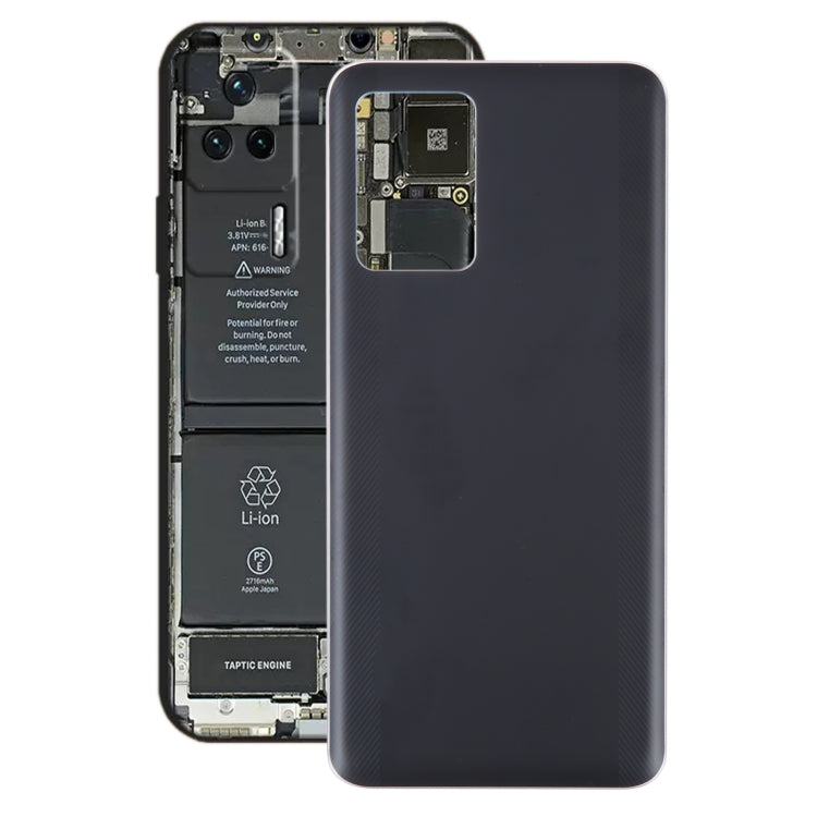For Xiaomi Redmi K60E OEM Battery Back Cover(Black) by buy2fix