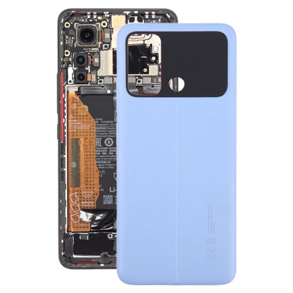 For Xiaomi Poco C55 Original Battery Back Cover (Blue) by buy2fix