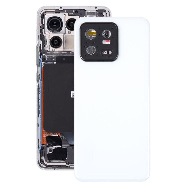 For Xiaomi 13 Original Battery Back Cover (White) by buy2fix