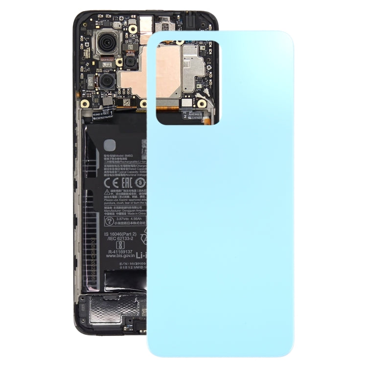 For Xiaomi Redmi Note 12 4G Original Battery Back Cover(Blue) by buy2fix