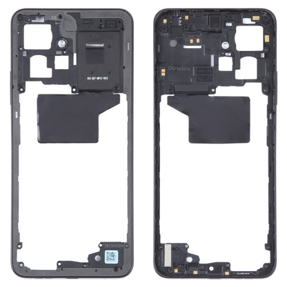 For Xiaomi Redmi Note 12 4G Original Middle Frame Bezel Plate (Black) - Frame Bezel Plate by buy2fix | Online Shopping UK | buy2fix