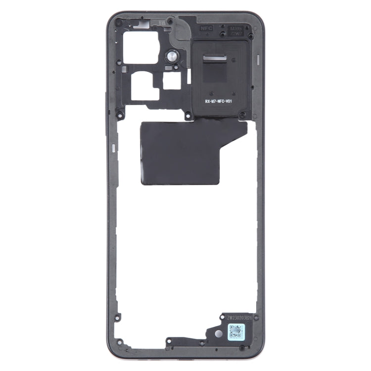 For Xiaomi Redmi Note 12 4G Original Middle Frame Bezel Plate (Black) - Frame Bezel Plate by buy2fix | Online Shopping UK | buy2fix