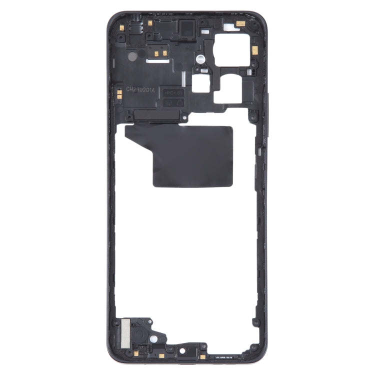 For Xiaomi Redmi Note 12 4G Original Middle Frame Bezel Plate (Black) - Frame Bezel Plate by buy2fix | Online Shopping UK | buy2fix