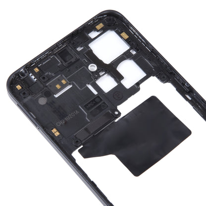 For Xiaomi Redmi Note 12 4G Original Middle Frame Bezel Plate (Black) - Frame Bezel Plate by buy2fix | Online Shopping UK | buy2fix