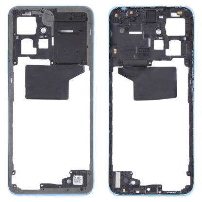 For Xiaomi Redmi Note 12 4G Original Middle Frame Bezel Plate (Blue) by buy2fix