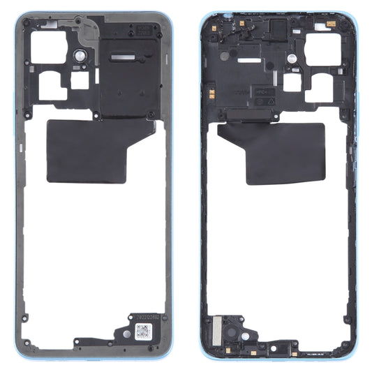 For Xiaomi Redmi Note 12 4G Original Middle Frame Bezel Plate (Blue) by buy2fix