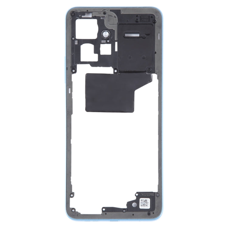 For Xiaomi Redmi Note 12 4G Original Middle Frame Bezel Plate (Blue) by buy2fix