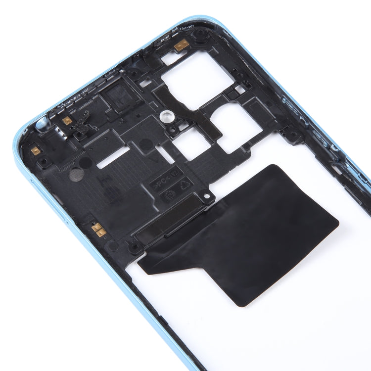 For Xiaomi Redmi Note 12 4G Original Middle Frame Bezel Plate (Blue) by buy2fix