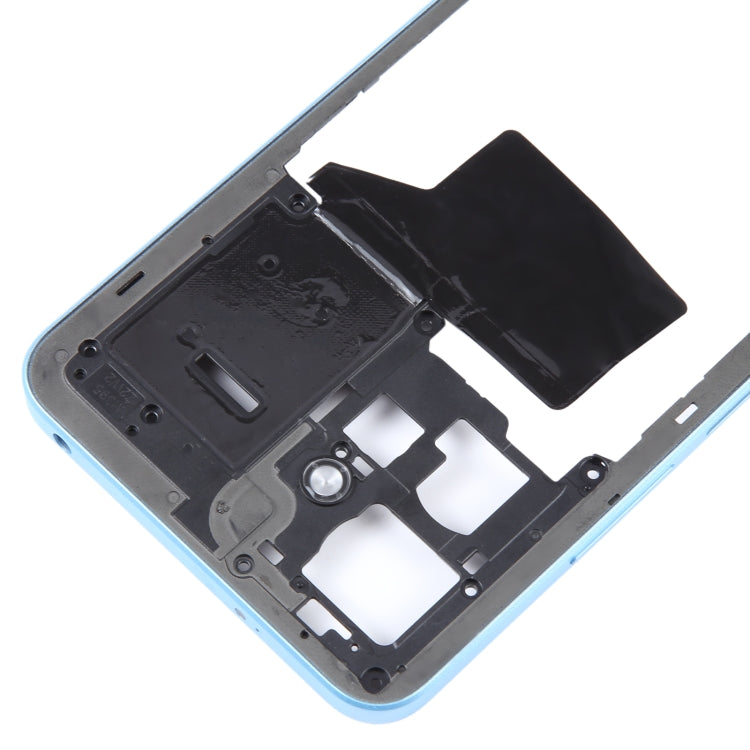 For Xiaomi Redmi Note 12 4G Original Middle Frame Bezel Plate (Blue) by buy2fix