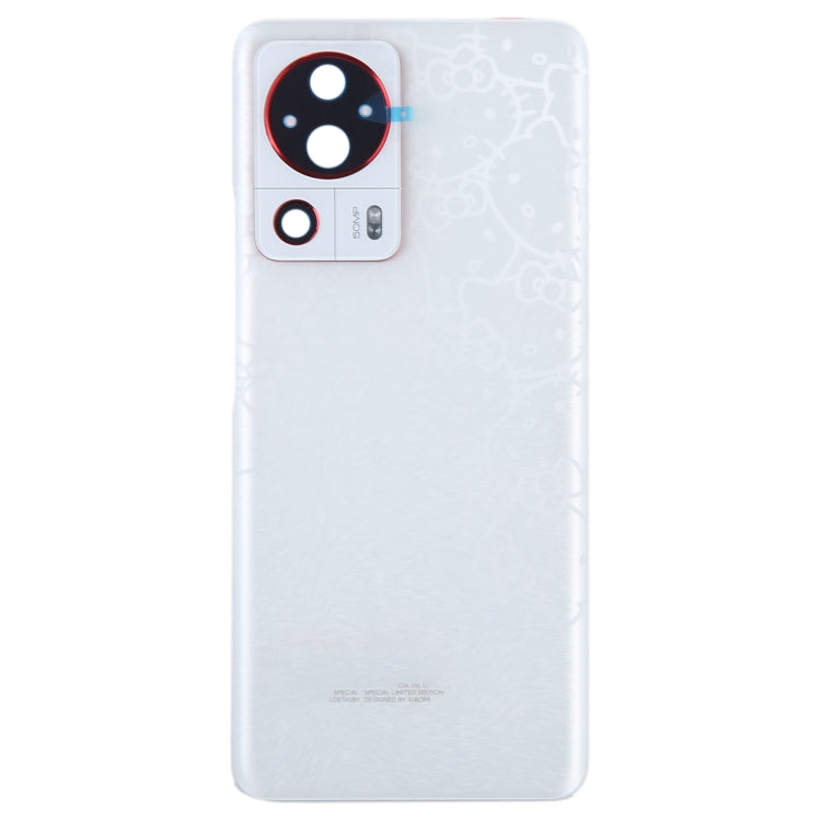 For Xiaomi Civi 2 Original Battery Back Cover(White) by buy2fix