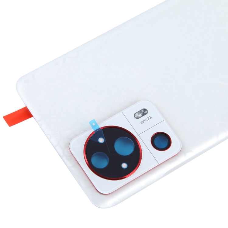 For Xiaomi Civi 2 Original Battery Back Cover(White) by buy2fix