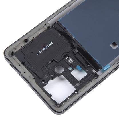 For Xiaomi Redmi Note 12 Pro+ Original Middle Frame Bezel Plate (Black) - Frame Bezel Plate by buy2fix | Online Shopping UK | buy2fix