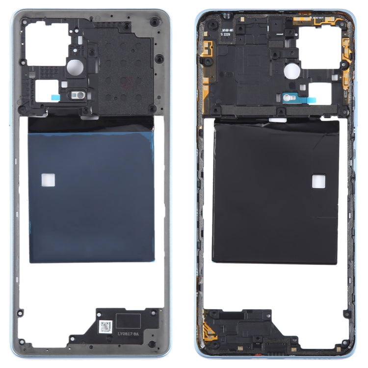 For Xiaomi Redmi Note 12 Pro+ Original Middle Frame Bezel Plate (Blue) by buy2fix
