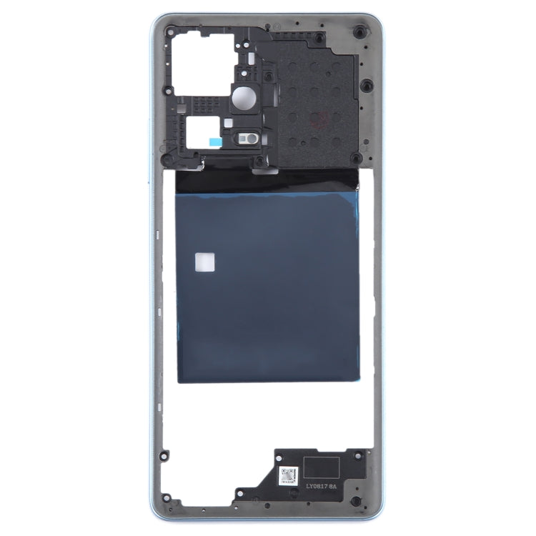 For Xiaomi Redmi Note 12 Pro+ Original Middle Frame Bezel Plate (Blue) by buy2fix