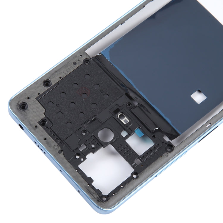For Xiaomi Redmi Note 12 Pro+ Original Middle Frame Bezel Plate (Blue) by buy2fix