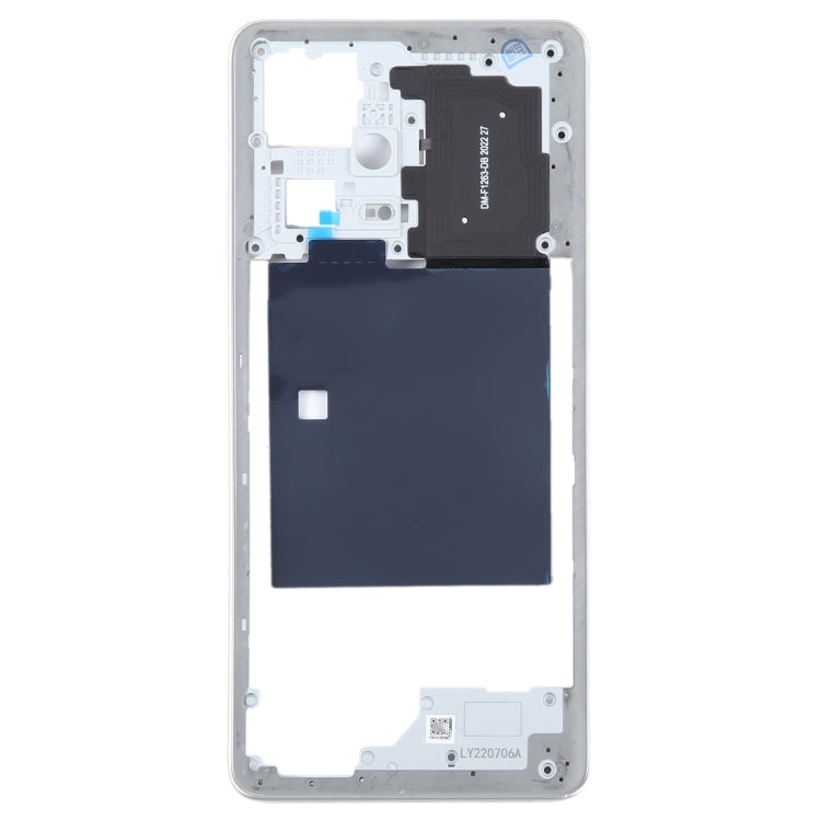 For Xiaomi Redmi Note 12 Pro+ Original Middle Frame Bezel Plate (Silver) by buy2fix