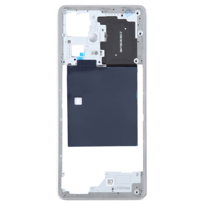 For Xiaomi Redmi Note 12 Pro+ Original Middle Frame Bezel Plate (Silver) by buy2fix