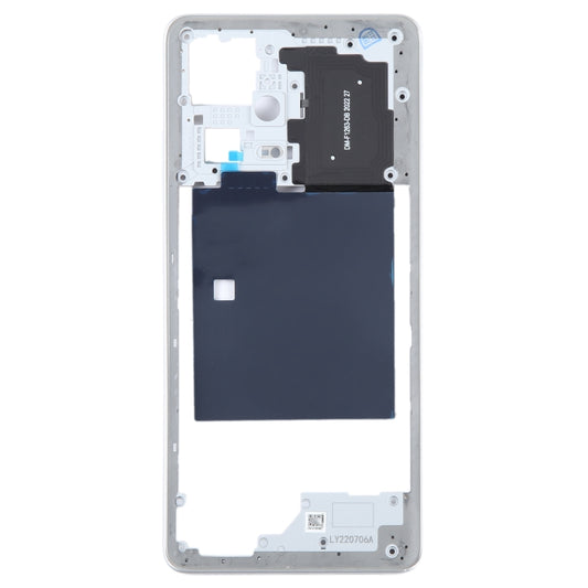 For Xiaomi Redmi Note 12 Pro+ Original Middle Frame Bezel Plate (Silver) by buy2fix