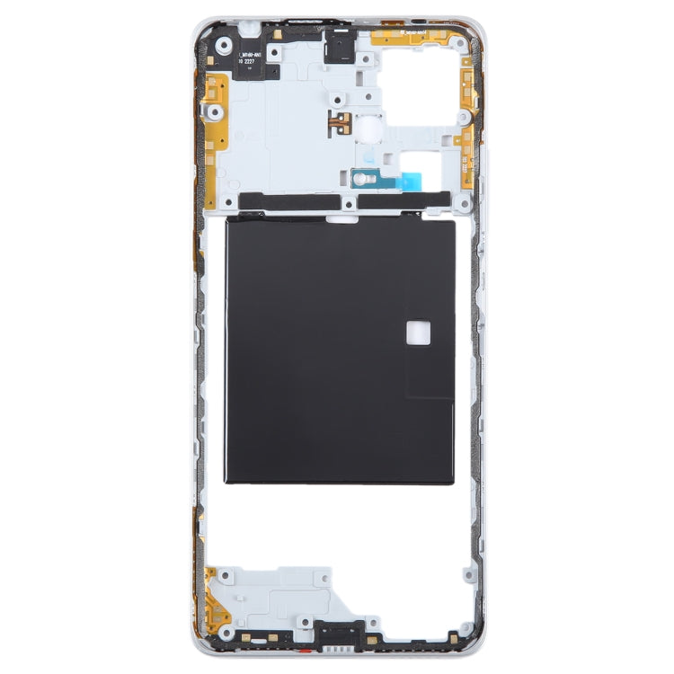 For Xiaomi Redmi Note 12 Pro+ Original Middle Frame Bezel Plate (Silver) by buy2fix